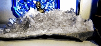 75-pound Arkansas Quartz Cluster